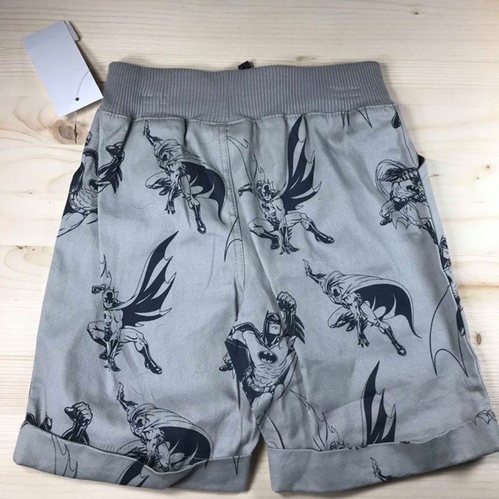Kids Batman Shorts - Grey - 18 Months